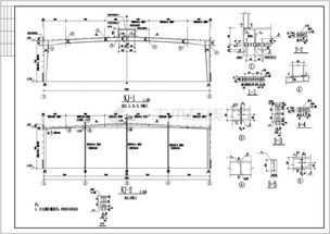 某地单层标准厂房钢结构设计施工图